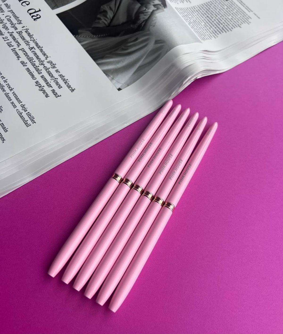 LINER BRUSH BUNDLE — FULL SET Pink House