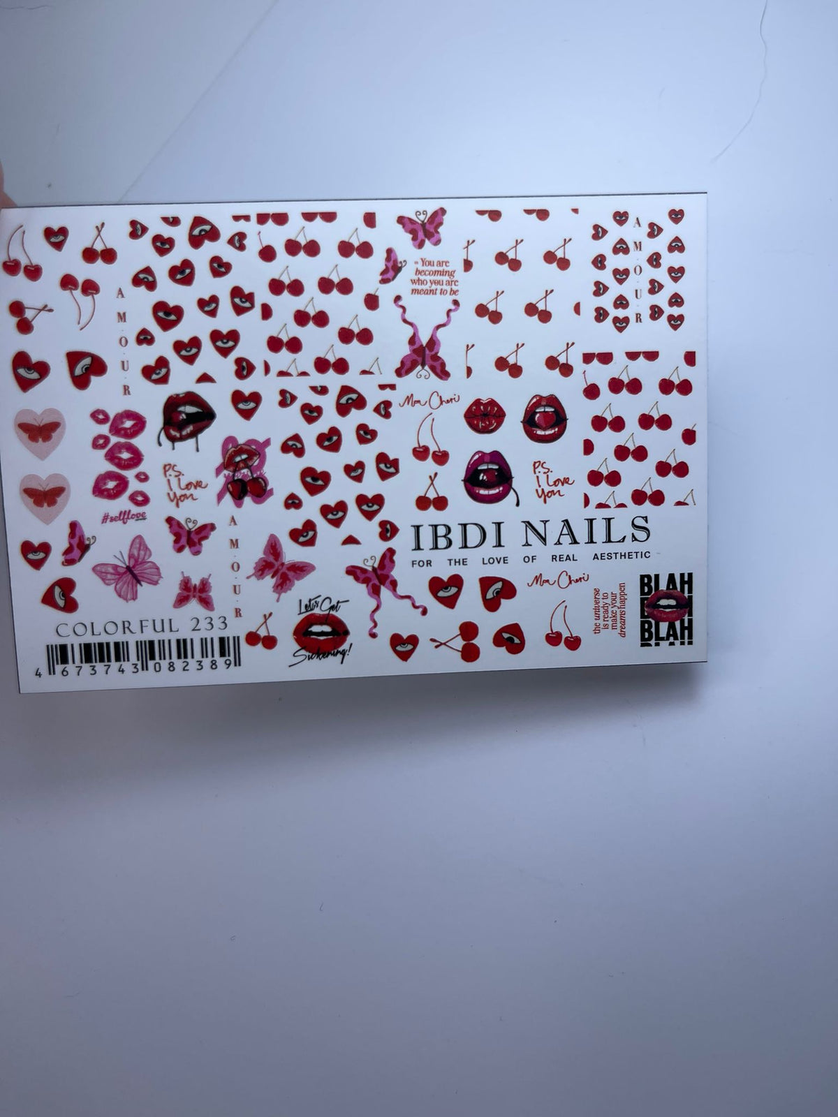 IBDI NAILS Spring Flowers Nail Art Sticker - 29
