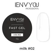 Fast Gel  — 02 Milky White ENVY Professional