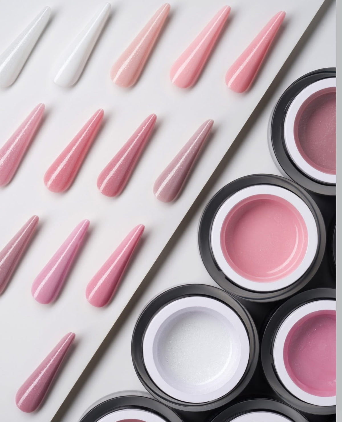 BUILDER GEL CREATIVE SPARKLE COLLECTION Pink House