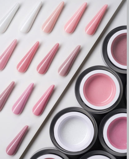 BUILDER GEL CREATIVE SPARKLE COLLECTION Pink House