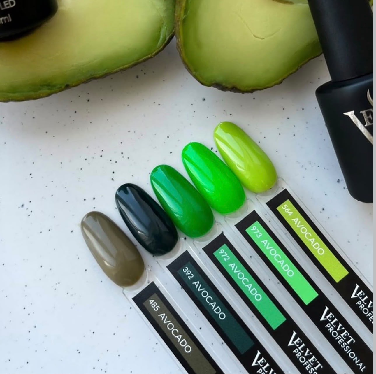AVOCADO COLOR GEL COLLECTION VELVET PROFFSIONAL