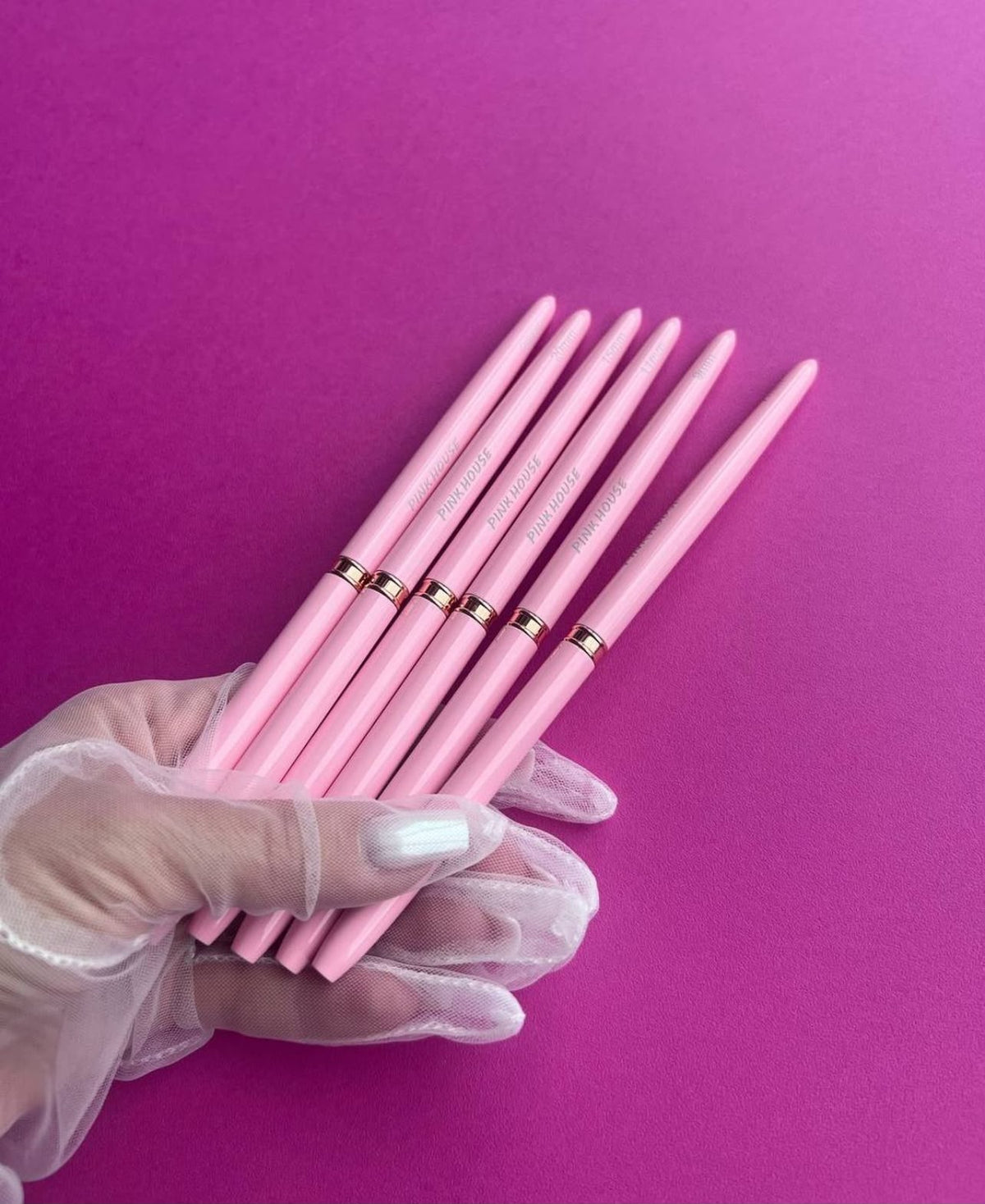 LINER BRUSH BUNDLE — FULL SET Pink House