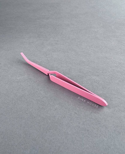 BUILDER/POLYGEL TWEEZERS Pink House