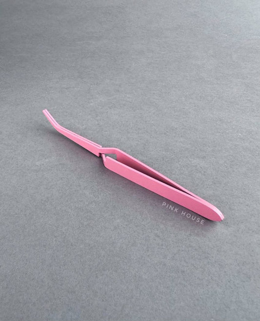 BUILDER/POLYGEL TWEEZERS Pink House