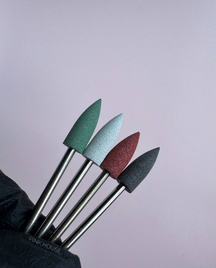 SILICONE POLISHER DRILL BIT Pink House