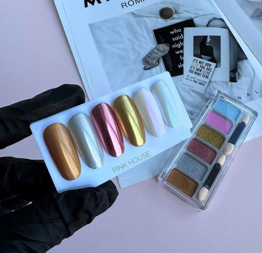 PEARL POWDER SET - 6 SHADES Pink House