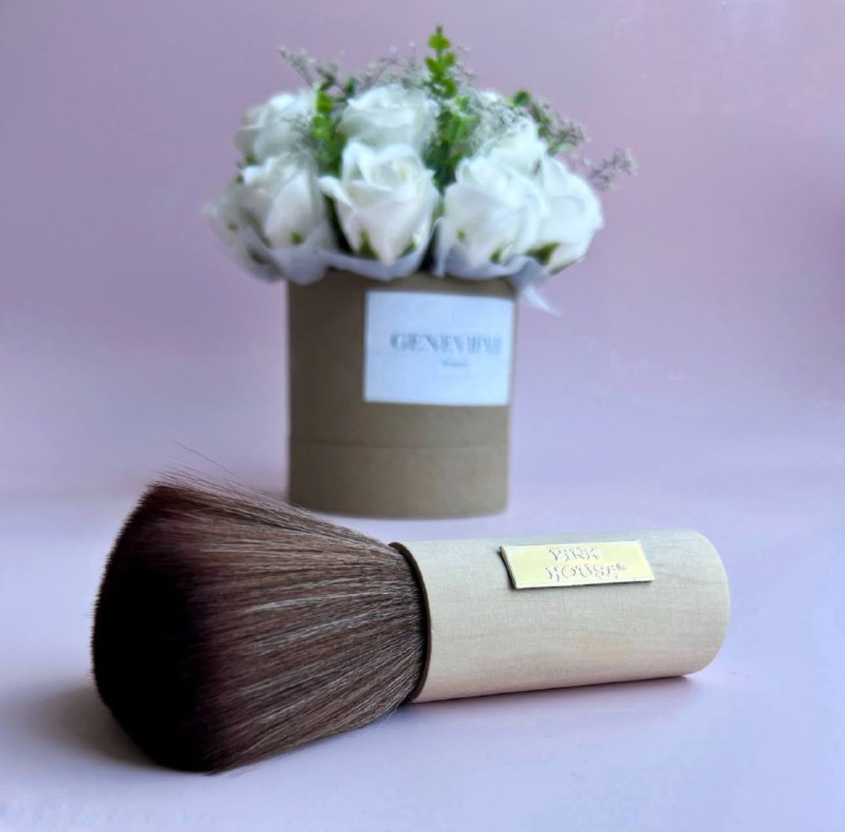 DUST BRUSH Pink House