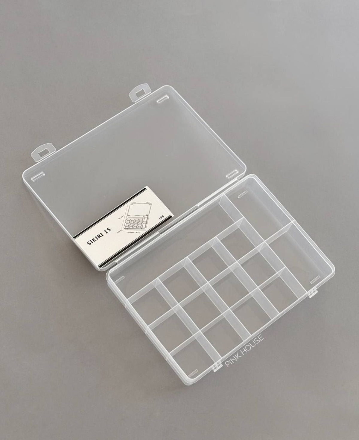 CRYSTALS PLASTIC CONTAINER SOJOOD SIRHAN