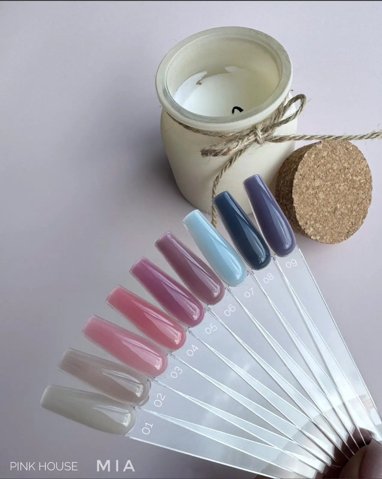 MIA Gel Polish Pink House
