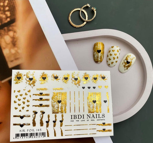 IBDI NAILS Spring Flowers Nail Art Sticker - 11