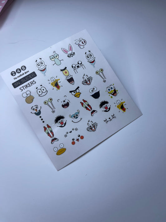 IBDI NAILS Spring Flowers Nail Art Sticker - 16