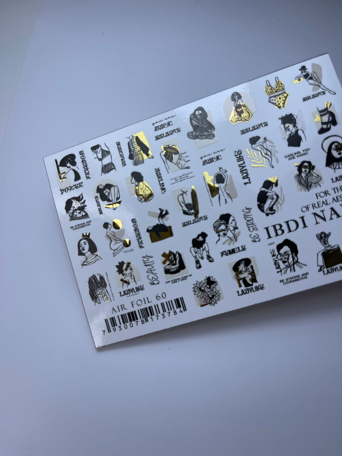IBDI NAILS Spring Flowers Nail Art Sticker - 23