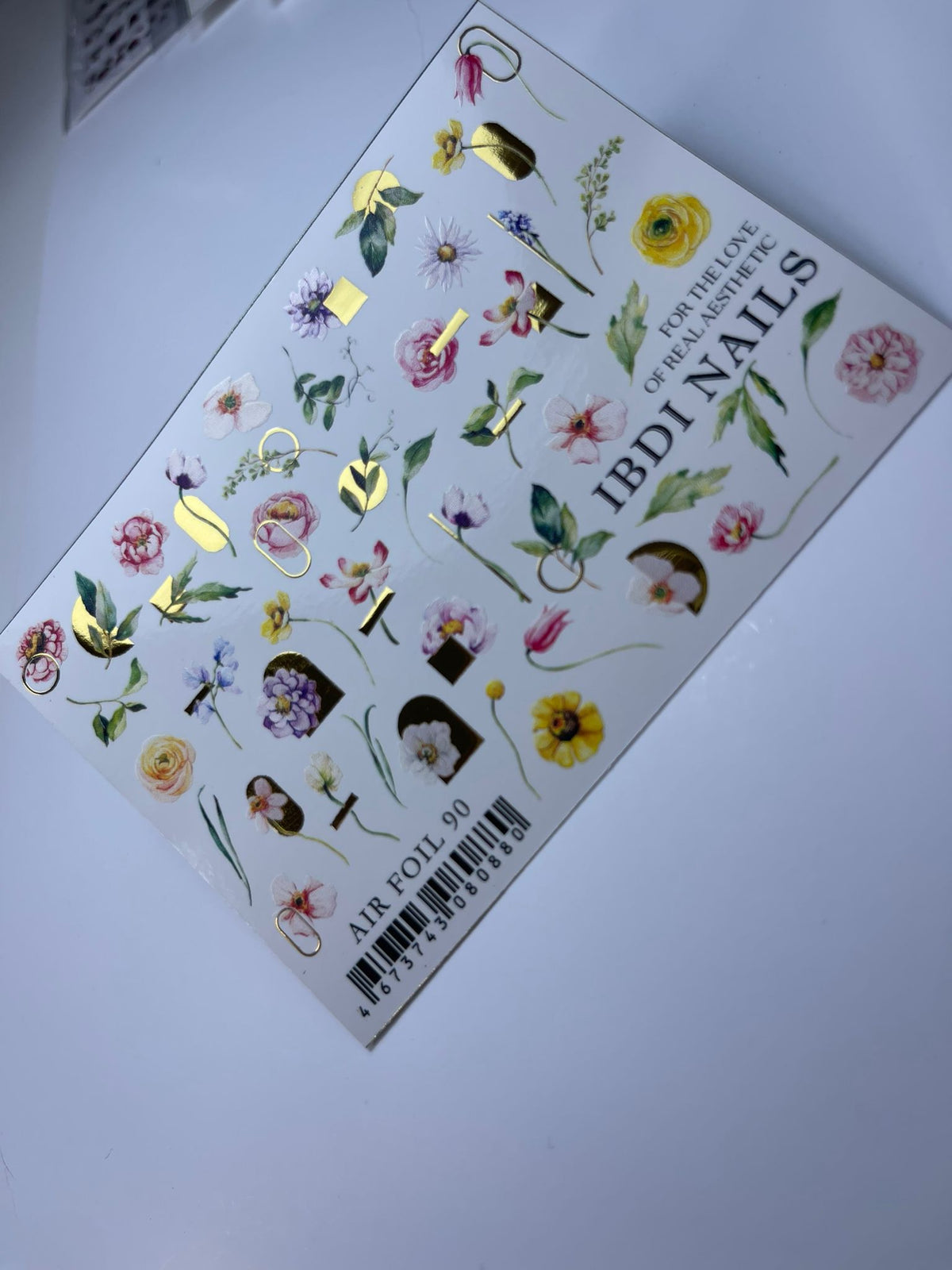 IBDI NAILS Spring Flowers Nail Art Sticker - 25