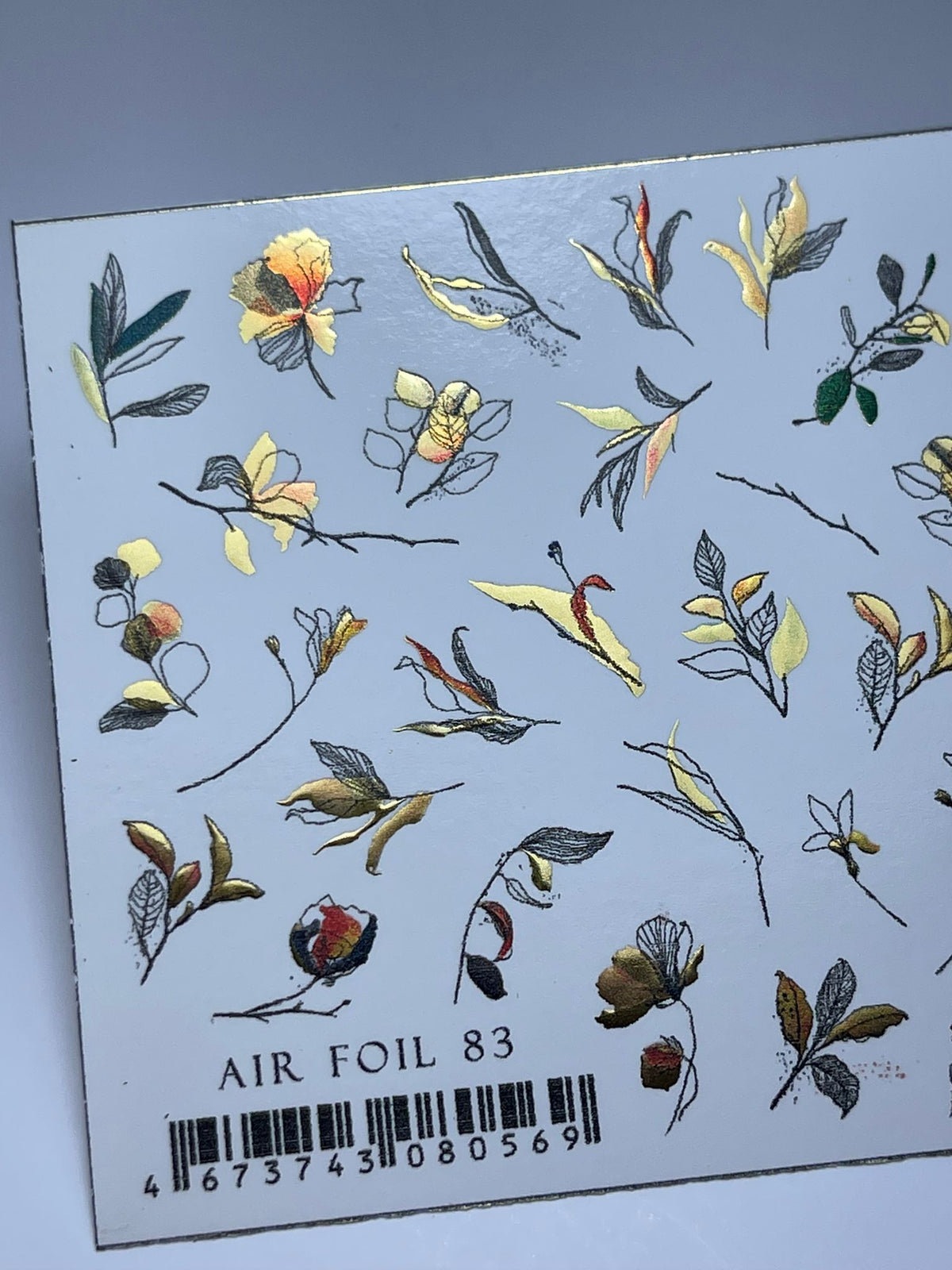 IBDI NAILS Spring Flowers Nail Art Sticker - 26