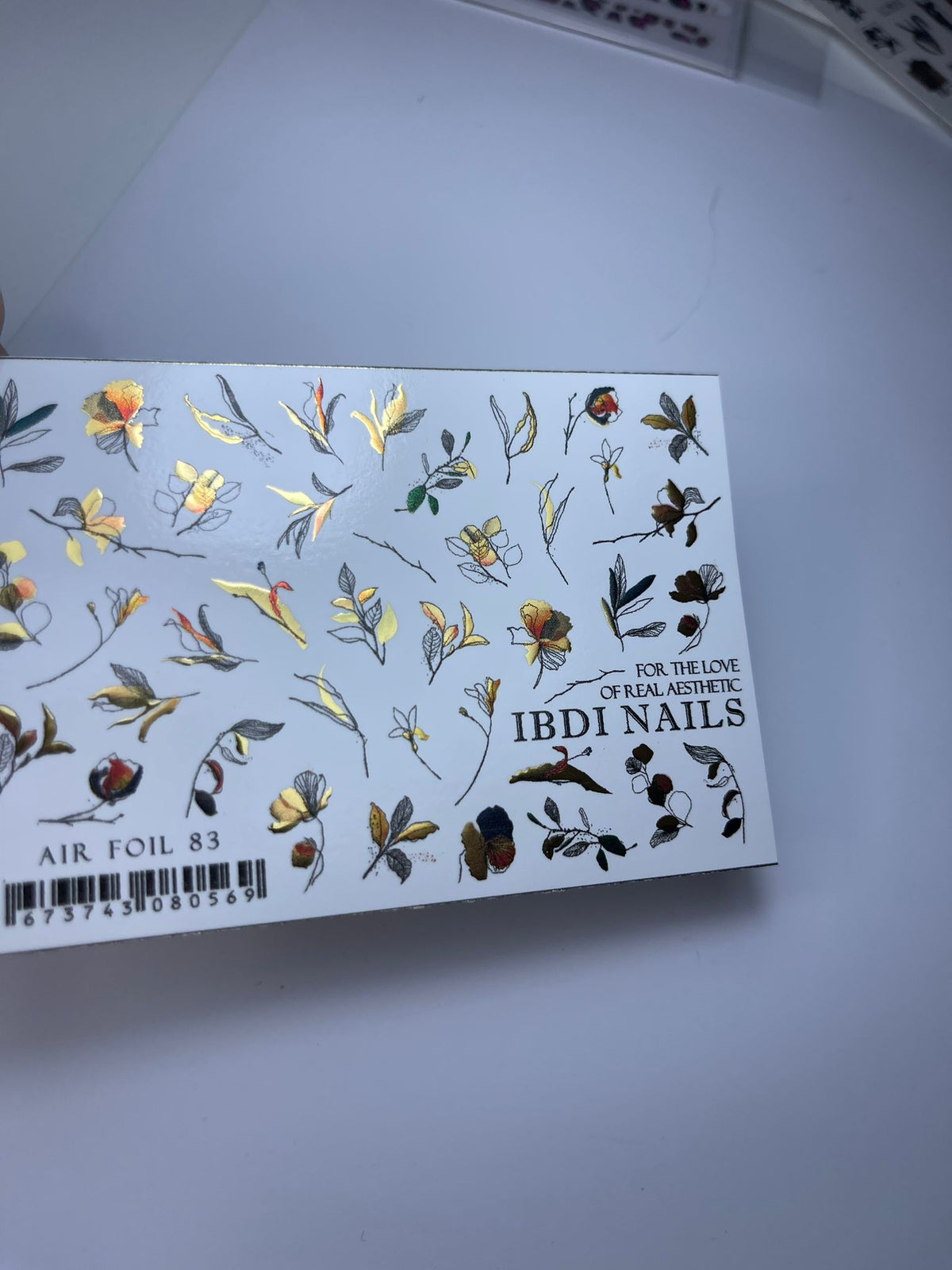 IBDI NAILS Spring Flowers Nail Art Sticker - 26