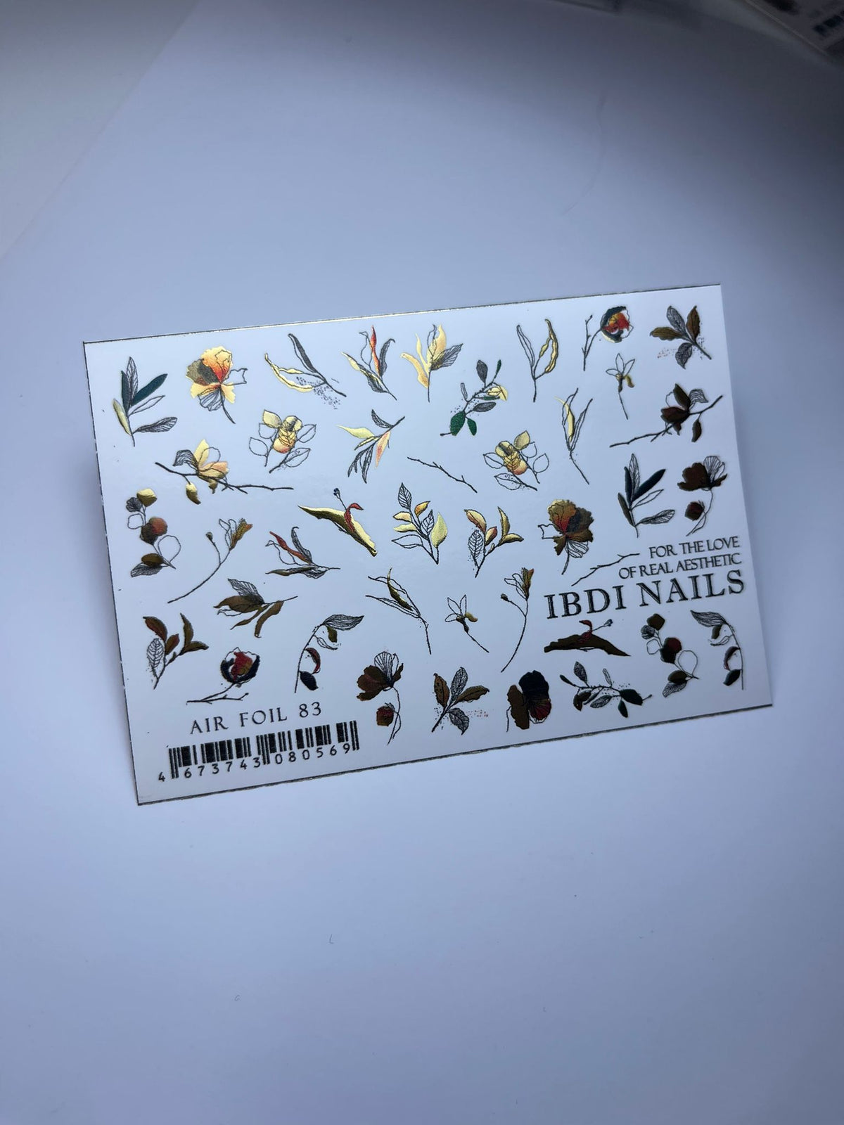 IBDI NAILS Spring Flowers Nail Art Sticker - 26