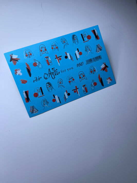 IBDI NAILS Spring Flowers Nail Art Sticker - 27