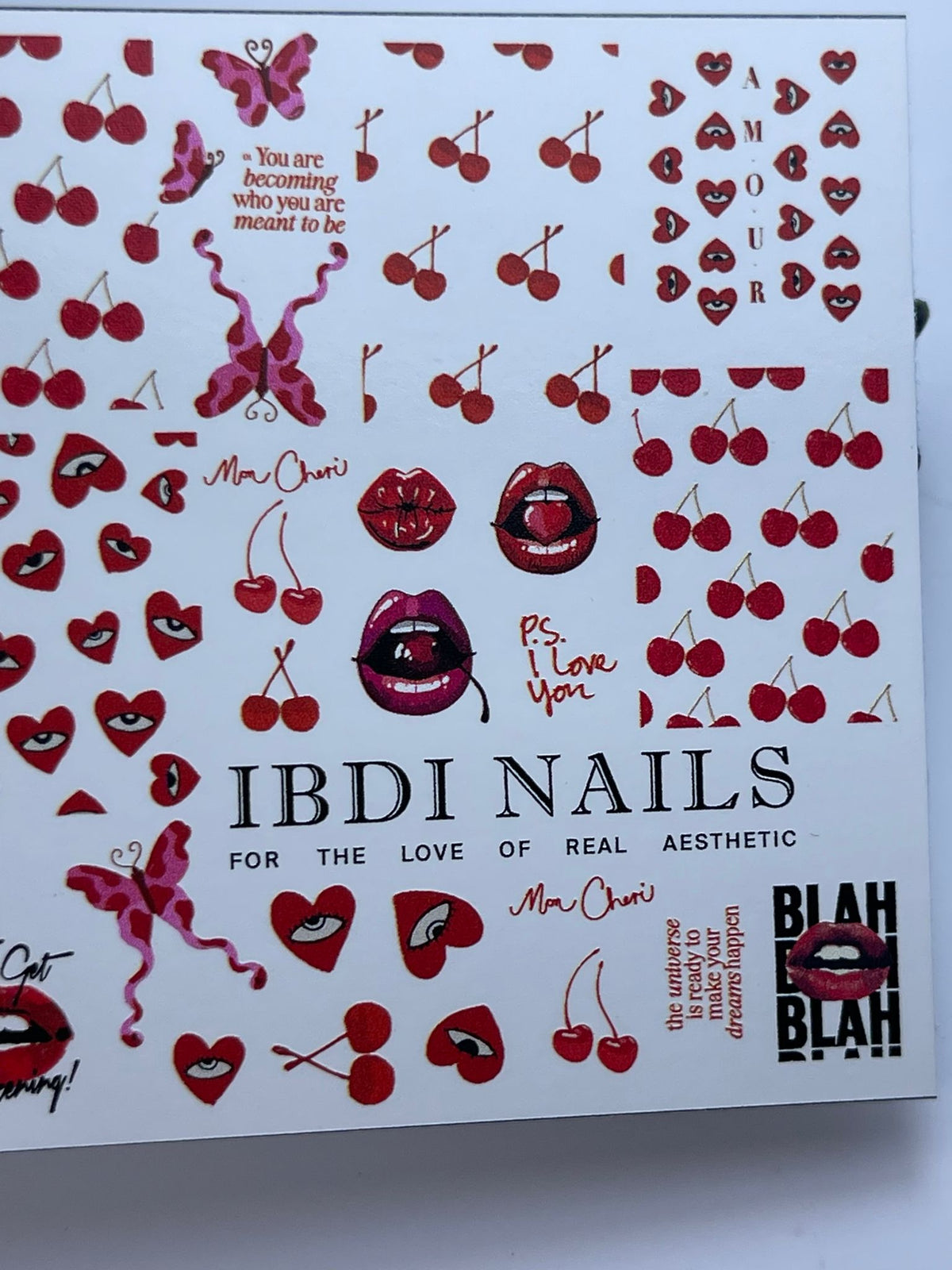 IBDI NAILS Spring Flowers Nail Art Sticker - 29
