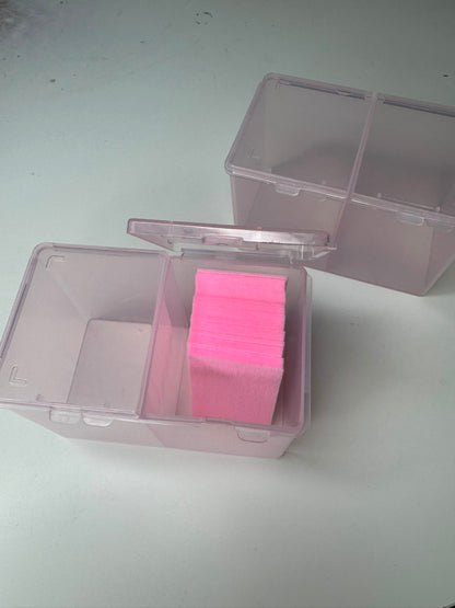 Nail Wipes Storage Box with Lid