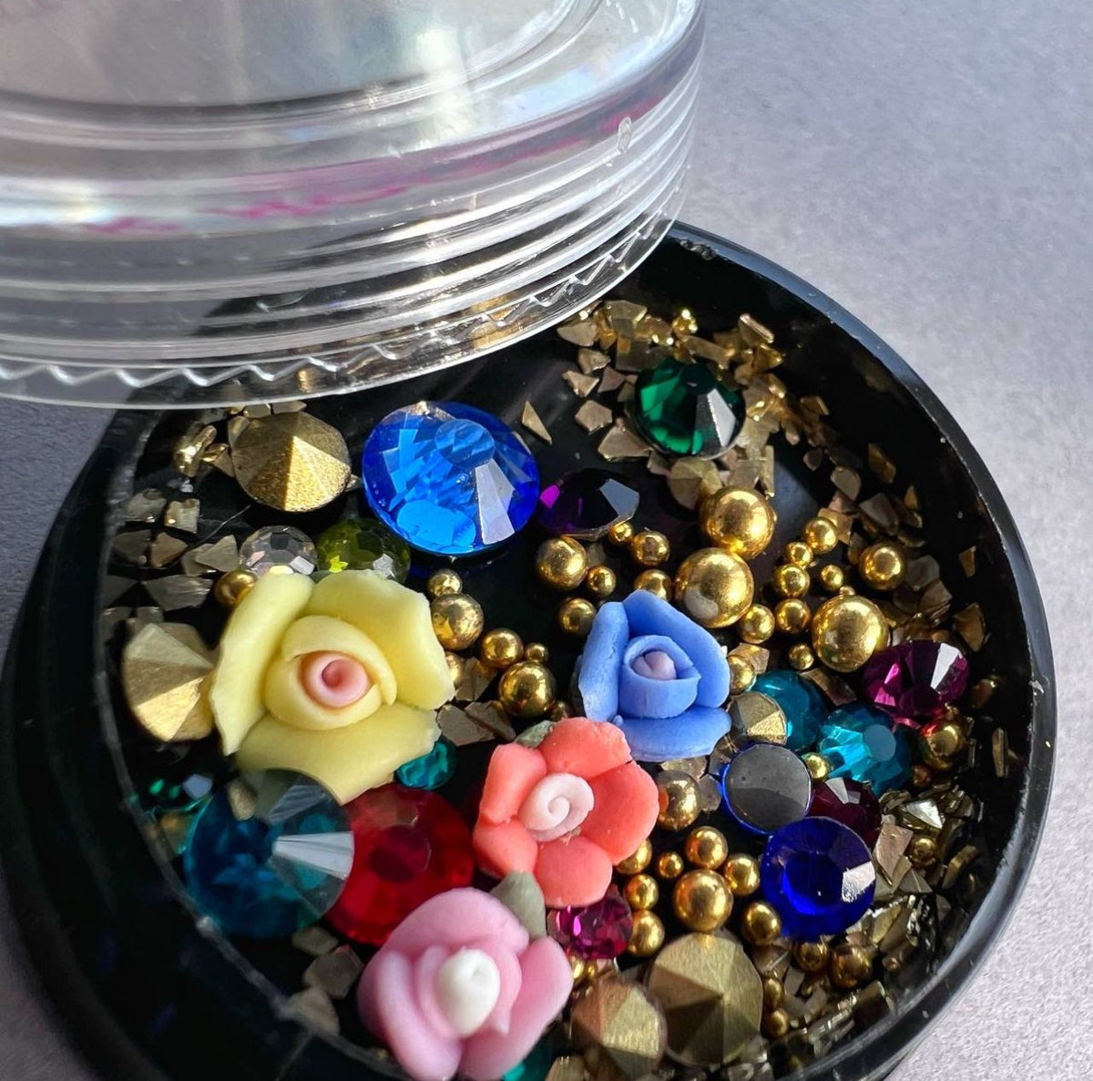 Nail Art Decoration Mix Set Pink House