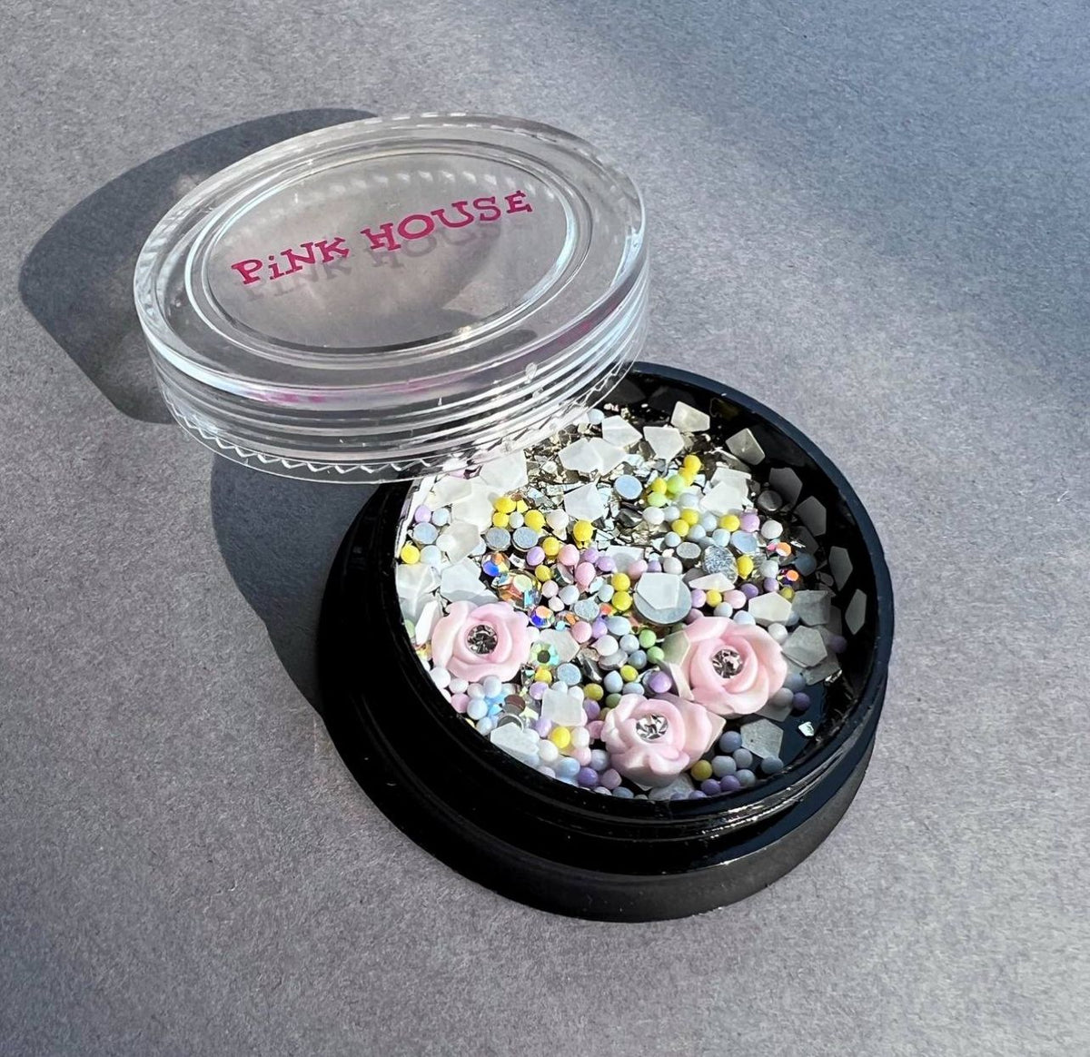 Nail Art Decoration Mix Set Pink House